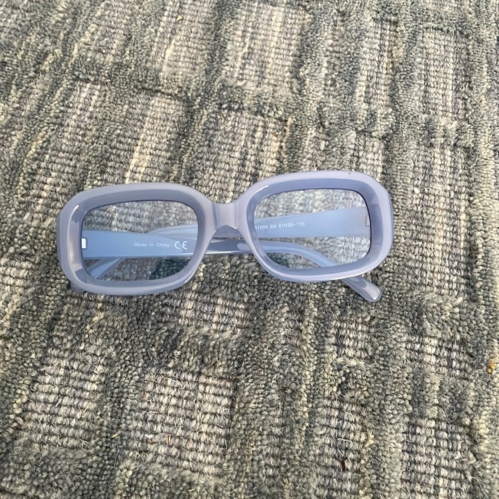 Blue sunglasses